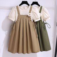 CUI YI SHOP Fashionable Suspender Skirt 2023 New Children Big