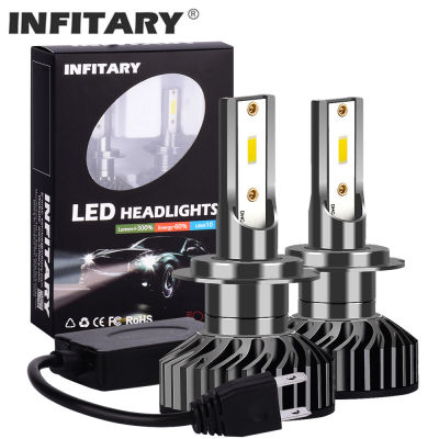 Infitary H4 H7 Fog Led Lights 20000LM CSP 1860 Chip H1 H3 H11 H13 HB3 HB4 9004 9007 6500K 4500K 3000K Auto Car Headlight Bulbs
