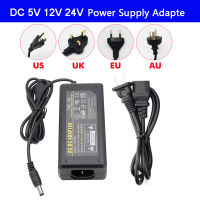 LED Adapter Power Supply DC5V DC12V DC24V 1A 2A 3A 5A 7A 8A 10A For led strip lamp lighting led power driver plug