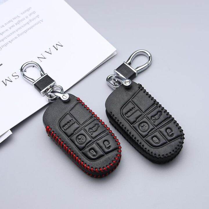 dfthrghd-leather-car-key-case-cover-for-fiat-punto-bravo-palio-linea-freemont-abarth-anti-wear-protective-key-shell-ring-car-accessories