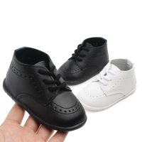 【hot】！ New Baby Shoes Leather Boy Toddler Rubber Sole Anti-slip Newborn Infant Moccasins Crib