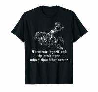 Fornicate Thyself And The Steed Upon Which Thou Didst Arrive Black T-Shirt S-6Xl 2019 Unisex Tees S-4XL-5XL-6XL