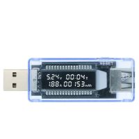 ✺™﹊ Digital USB Phone Charger Capacity Meter Charging Current Voltage Monitor Tester Digital Voltmeter Ammeter Instruments