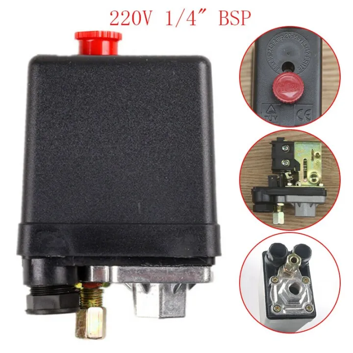 1pc Black 220v 1 4