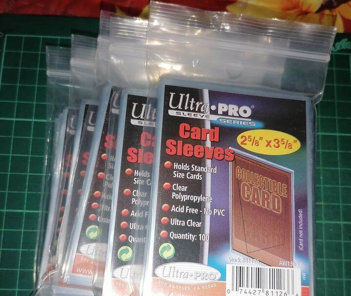 Ultra Pro 4x6 Soft Sleeves [5 packs]