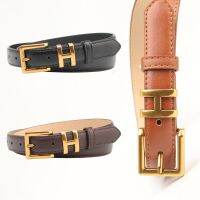 Ladys Slender Thin Belt Square Head Pin Buckle Women Waist Belt Elastic Waist Belt Candy Color Jeans Buckle Belt