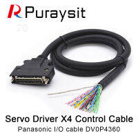 Panasonic Servo Driver X4 Control Cable IO Cable DV0P4360 DVOP4360 50 Pin Communication Cable