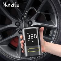 150PSI Portable Car Air Pump Car Air Compressor Electric Tyre Inflator Pump LED Lamp for Motorcycle Bicycle Tire Wireless