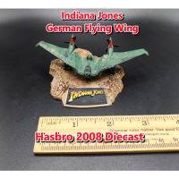 Indiana Jones German Flying Wing Titanium Series Hasbro 2008 Diecast งานฉาก เครื่องบินเยอรมัน