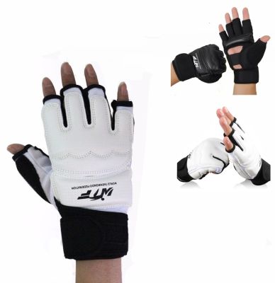 Half Fingers Kids/Adults Sandbag Training Boxing Gloves Sanda/Karate/Muay Thai/Taekwondo Protector