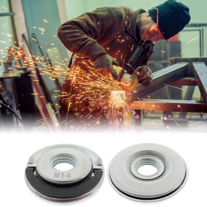 M14 Thread Angle Grinder Quick Release Replacement Inner Inner Flange Nut Kit Tool Power Supply