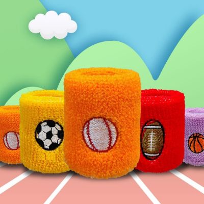 ℗❣ Kids Sports Wristbands Children Wrist Sweatbands Sweatbands Accessories For Basketball Baseball Football Soccer Fitness