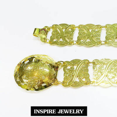 InspireJewelry 28~36นิ้วเข็มขัดมุกยางยืดหดและปรับได้ ห่วงโซ่เอวหญิง อุปกรณ์ตกแต่งกระโปรง เดรสเข็มขัดมุกหลากสไตล์