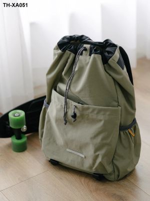 2023 new Korean version rawr drawstring backpack sports travel badminton men and women tennis bag
