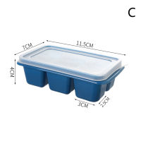 438178 ZXC แม่พิมพ์ทำน้ำแข็งซิลิโคนในครัวเรือนถาดน้ำแข็งพร้อมฝาปิดทำน้ำแข็งกล่องแม่พิมพ์ทำน้ำแข็ง