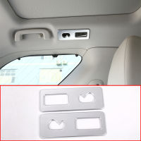 ABS Chrome The Third Row Reading Light Frame Cover Trim For Land Rover Discovery 5 LR5 2017 Car Accessories 2 Pcs