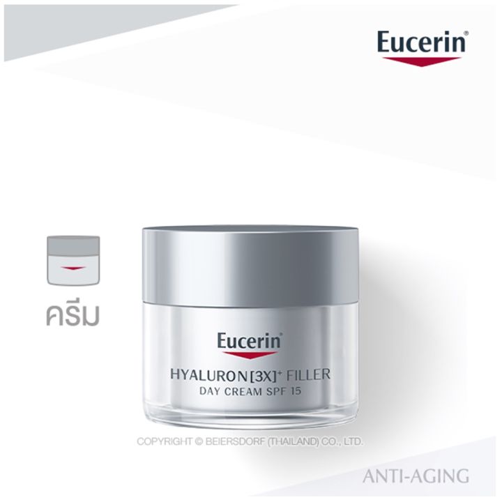 eucerin-hyaluron-3x-filler-day-cream-spf15-50-ml-ยูเซอริน-ผลิตภัณฑ์ลดเลือนริ้วรอย-และยกกระชับผิว-ผสมสารป้องกันแสงแดด-spf-15-สูตรกลางวัน