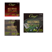 CAYE 456Pcs Strings Electric Bass Strings ชุด Hexagonal Steel Core ภายในลวดสแตนเลสด้านนอกลวดเบสกีตาร์ String