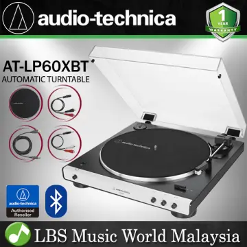 Audio Technica AT-LP60XBT Wireless Belt-Drive Turntable with Bluetooth (AT- LP60XBT / AT-LP60X / ATLP60X ) – GUITARLICIOUS.MY