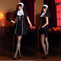 ? Popular Clothing Theme Store~ Halloween Costume Cos Nun Skirt Company Annual Meeting New Year Dance Bar Nightclub Party Ds Performance Costume