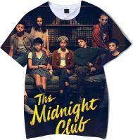 TV Series The Midnight Club T-Shirt Tops - 3D Print Tee Shirt for Teen Kid Adult Girl Boy Men Women