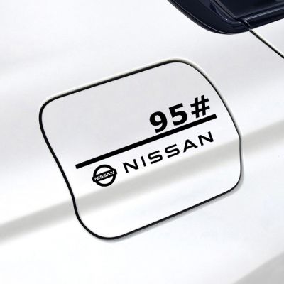 HOT สติกเกอร์ตกแต่งฝาถังน้ํามันเชื้อเพลิงรถยนต์ สําหรับ Nissan รุ่น Qijun Tiida# 95# สติกเกอร์สะท้อนแสง
