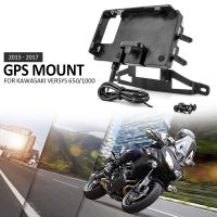 For Kawasaki Versys 650 1000 2015 2016 2017 Versys100 Versys650 Motorcycle Accessories GPS Navigation Bracket Supporter Holder