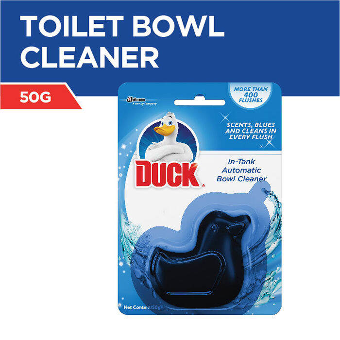 Duck In-Tank Block Automatic Toilet Bowl Cleaner 40g - High Fragrance ...