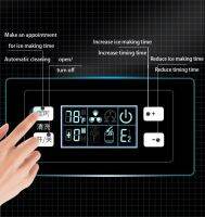 เครื่องทำความสะอาดอัตโนมัติ220V 2.2L พกพาได้เครื่องทำน้ำแข็งเครื่องทำน้ำแข็งก้อนบ้าน/ห้องครัว/สำนักงาน/บาร์ขนาด12นาทีผลิตได้24ก้อนน้ำแข็ง