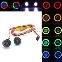 ✱ RC LED Kit Headlights Angel Eyes 12 Modes for RC Rock Crawler Upgrades PartsSpot