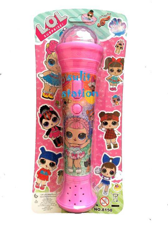 LOL SURPRISE DOLL GIRLS LIGHTED TORCH MUSICAL MIC MICROPHONE TOYS