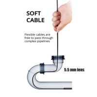 【New release】 5.5มม. เลนส์ Type C กล้องตรวจสอบ Endoscope 3M 5M 10M งูสายยืดหยุ่นกล้อง Borescope สำหรับโทรศัพท์ PC