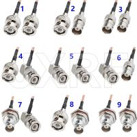 BNC Male Female to BNC Male Right angle HD-SDI Cable RG316 RF Coaxial Coax Antenna Pigtail Jumper 50 Ohm BNC Connector Adapter