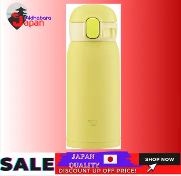 Zojirushi (ZOJIRUSHI) Water bottle One touch Stainless mug seamless 0.36L  lemon SM-WA36-YA SM-WA36-YA