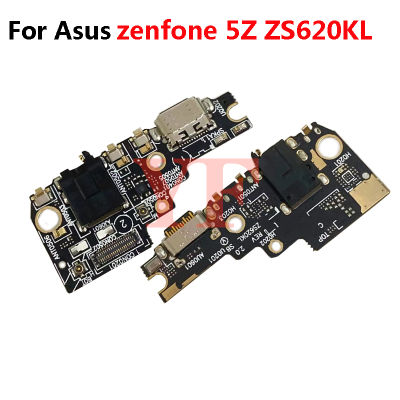 10ชิ้น untuk Zenfone 5Z USB ZS620KL Mengecas Port Dok ปลั๊ก Penyambung Lembaga สายเคเบิลงอได้