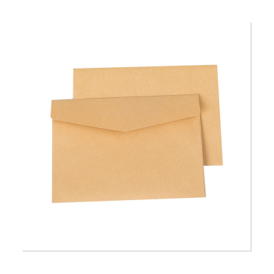 100PCS Classical Kraft Blank Mini Paper Envelopes Wedding Invitation Envelope Gift Envelope 105 X 70mm