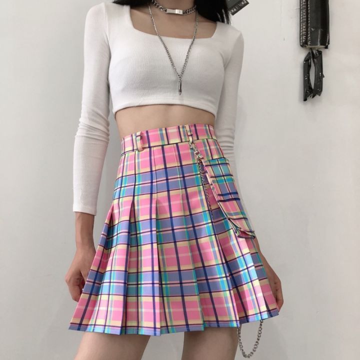 cc-2022-y2k-kawaii-pink-woman-skirts-a-pleated-gothic-womens