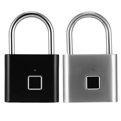 O10 Portable Keyless Smart Security Lock Fingerprint Padlock For Cabinet Box Waterproof Fingerprint Padlock Fingerprint Lock