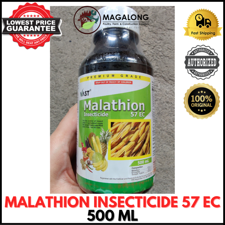 MALATHION INSECTICIDE 57 EC 500 ml SAFE TO USE ON ANIMALS VAST