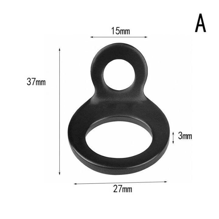 MIAO Tie Down Strap Rings for Motorcycle Dirt Bike Attach Tiedowns