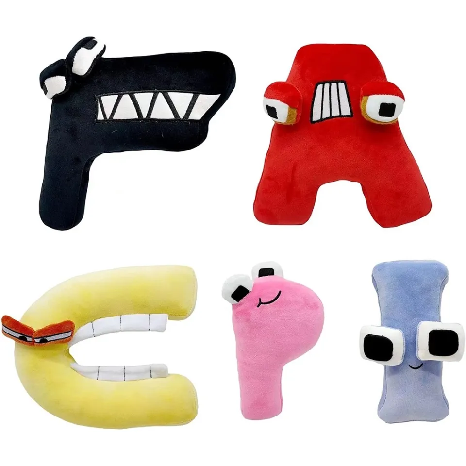 26 styles Alphabet Lore Plush Toy Game Alphabet Lore But Are Stuffed Plushie  Doll Anime Color Soft Baby Hug Pillow Kid Gift - AliExpress