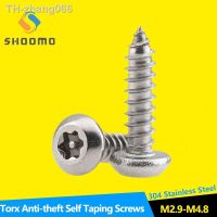 Tamper Proof Security Button Head Screws Round Pan Head Self Tapping Screw Torx Anti-theft Security Screw 304 Stainless Steel