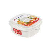 กล่องอุ่นอาหารไมโคเวฟ 800 มล. กล่องใส่อาหาร MICROWAVE BOWL BPA-Free No.1631 ( ขนาด 15 x 15 x 6.5 ซม.)