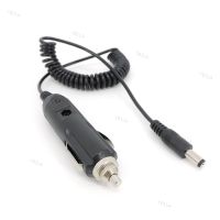 DC 12V 24V Car lighter Charger to DC male plug 5.5mmx2.1mm power supply Charging connector adapter Cable Spring Cord Line YB1TH