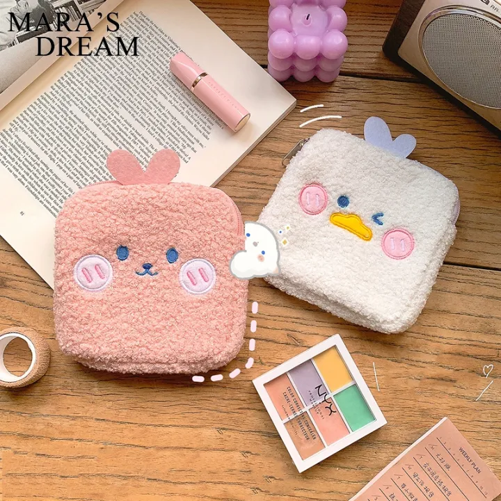 cute-plush-coin-purse-sanitary-napkin-storage-bag-women-lipstick-lip-balm-storage-bag-small-makeup-organizer-pouch-14cmcarry-bag