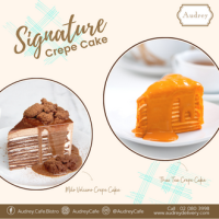 [E-Voucher] Audrey -- Audrey E-Coupon Cake of The Day **รายการเค้กรสชาติใดก็ได้ที่มีบริการหน้าสาขา ณ วันที่มาใช้สิทธิ์