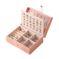 New Leather Jewelry Display High Quality Fashion Design Ring box Gift Choice Love recomended Factory Sale