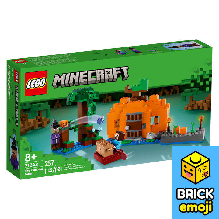 LEGO 21248 Minecraft The Pumpkin Farm Lazada