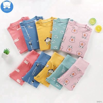 Kids suit cartoon cotton boy girl homewear pajamas set