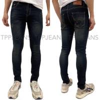 JUST JEANS Skinny Jeans กางเกงยีนส์ สกินนี่ชาย ยีนส์ยืดทรงสวย สีบลูฟอกสนิม Size 26-36 รับชำระปลายทาง